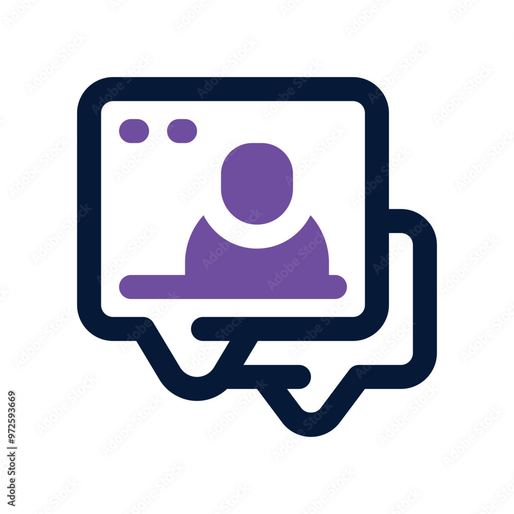 chat icon. vector dual tone icon for your website, mobile, presentation, and logo design. chat icon. vector dual tone icon for your website, mobile, presentation, and logo design.