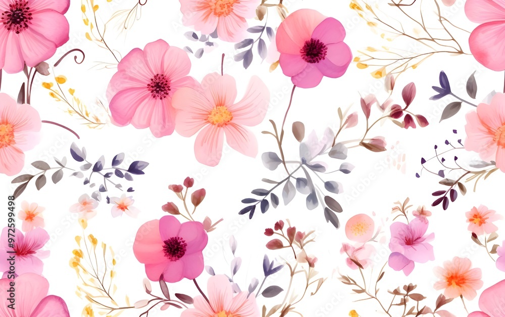 seamless floral pattern seamless floral pattern
