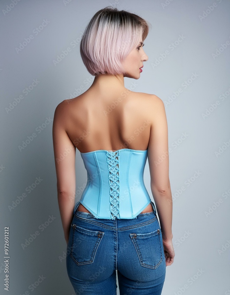 young woman retro style, AI generated young woman retro style, AI generated