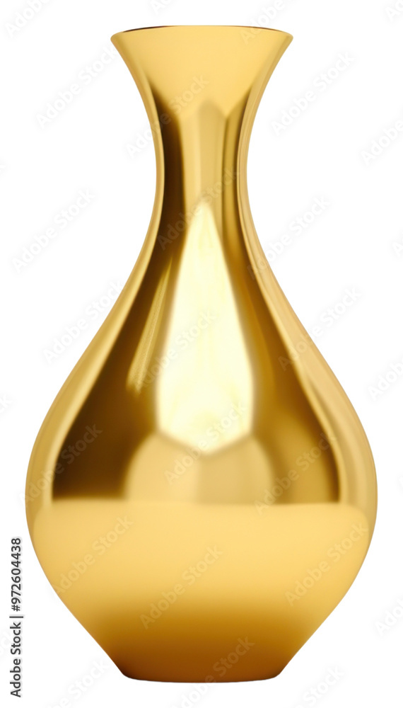 PNG Vase gold white background simplicity. PNG Vase gold white background simplicity.