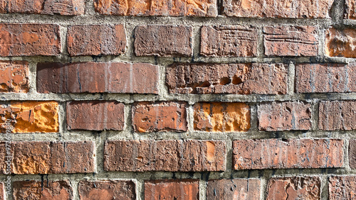 old, brick, red, dirty, grunge, cement, pattern, rough, weathered, wall, concrete, architecture, textured