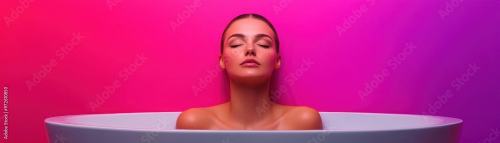 An eco-friendly bathroom using LED lighting, which reduces energy consumption and lasts longer than traditional bulbs, LED lighting eco-bathroom, energy-efficient lighting An eco-friendly bathroom using LED lighting, which reduces energy consumption and lasts longer than traditional bulbs, LED lighting eco-bathroom, energy-efficient lighting