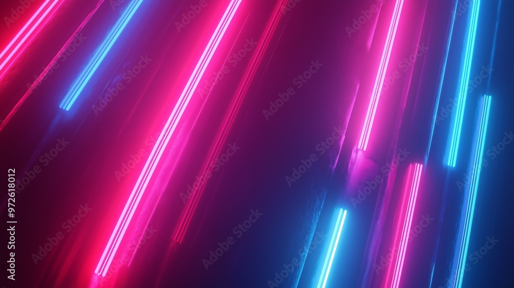 Pink and blue light glow line neon futuristic effect background Pink and blue light glow line neon futuristic effect background
