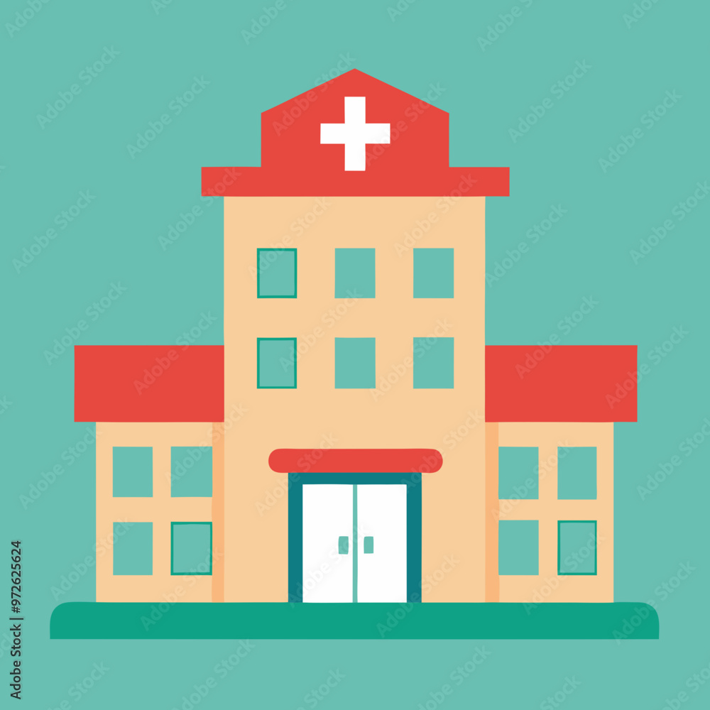 vector illustration of hospital vector illustration of hospital