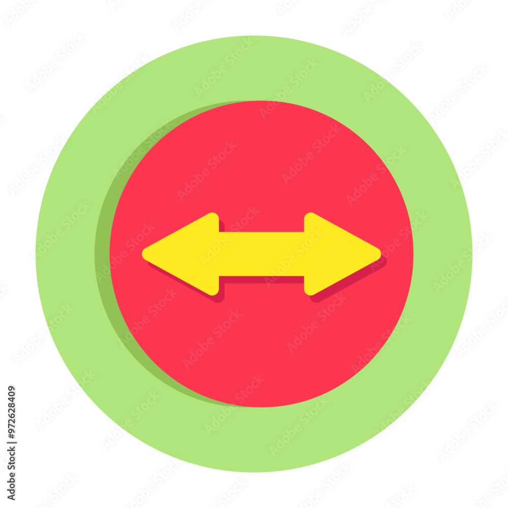 Editable flat design of direction Head arrows Editable flat design of direction Head arrows