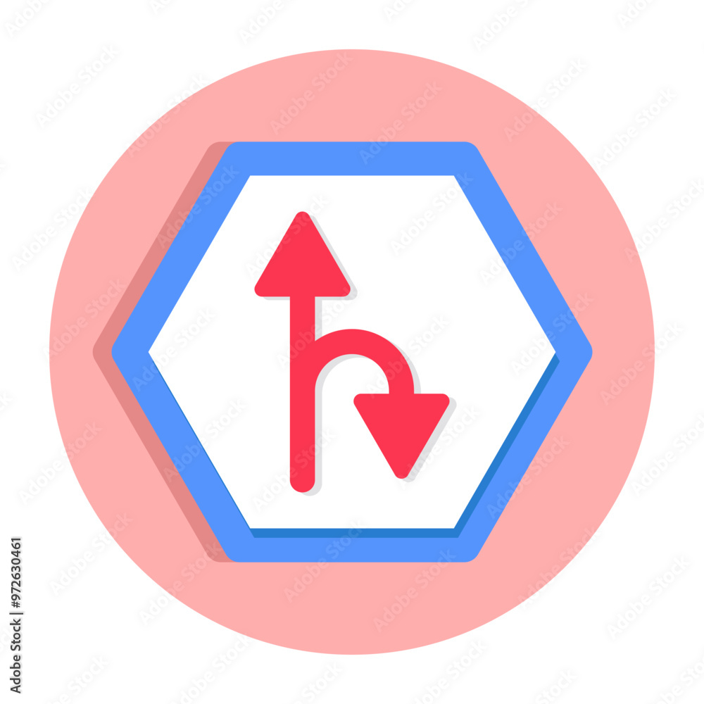 Editable flat design of direction Head arrows Editable flat design of direction Head arrows