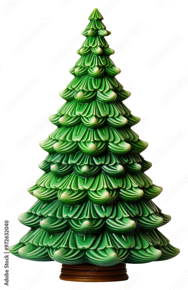 Fototapeta premium PNG Christmas tree plant food white background.