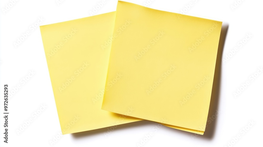 High-Quality PNG Clipart of Yellow Sticky Note with Transparent Background High-Quality PNG Clipart of Yellow Sticky Note with Transparent Background