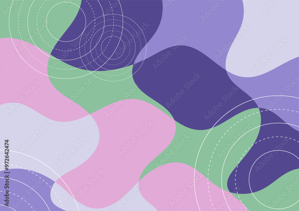 Purple, pink and green curves abstract background. For coverbook fabric , packaging, web, banner, app, wallpaper. Purple, pink and green curves abstract background. For coverbook fabric , packaging, web, banner, app, wallpaper.