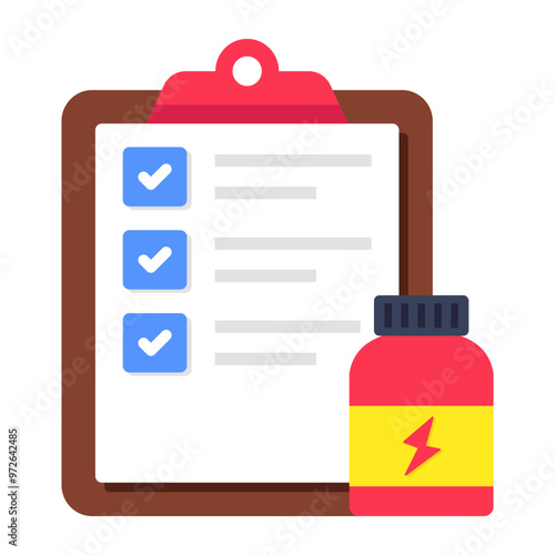 Premium download icon of checklist 