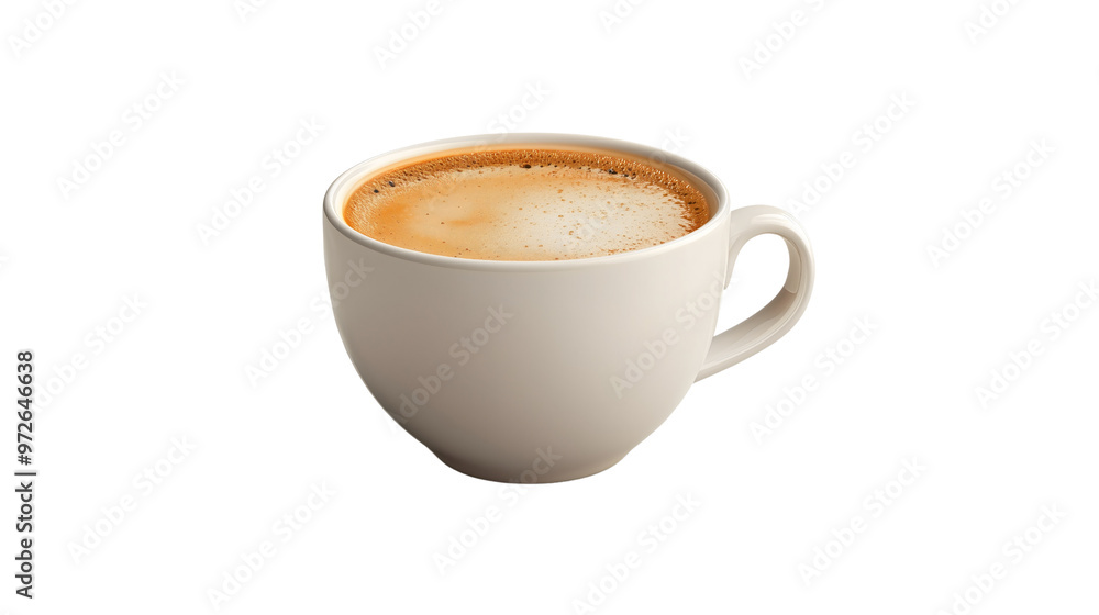 Espresso coffee served in a sleek cup, isolated with a transparent background. Perfect for showcasing the rich aroma and presentation of a freshly brewed coffee. Espresso coffee served in a sleek cup, isolated with a transparent background. Perfect for showcasing the rich aroma and presentation of a freshly brewed coffee.