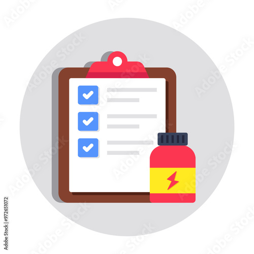 Premium download icon of checklist 