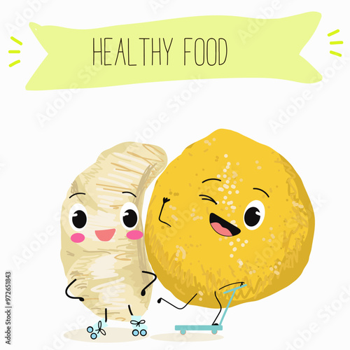 Pomelo fruit, tropical exotic citrus, vector isolated food icon, funny character. Pummelo or shaddock fruits , tropic farm juicy exotic fruits harvest, sweet fruity dessert. Hand drawn vector.