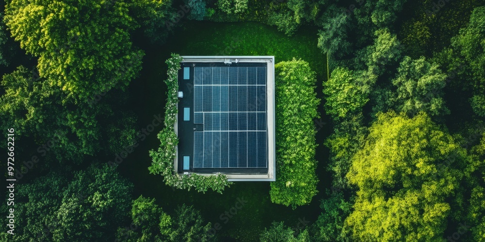 Solar panel, photovoltaic, alternative electricity source - concept of sustainable resources Solar panel, photovoltaic, alternative electricity source - concept of sustainable resources