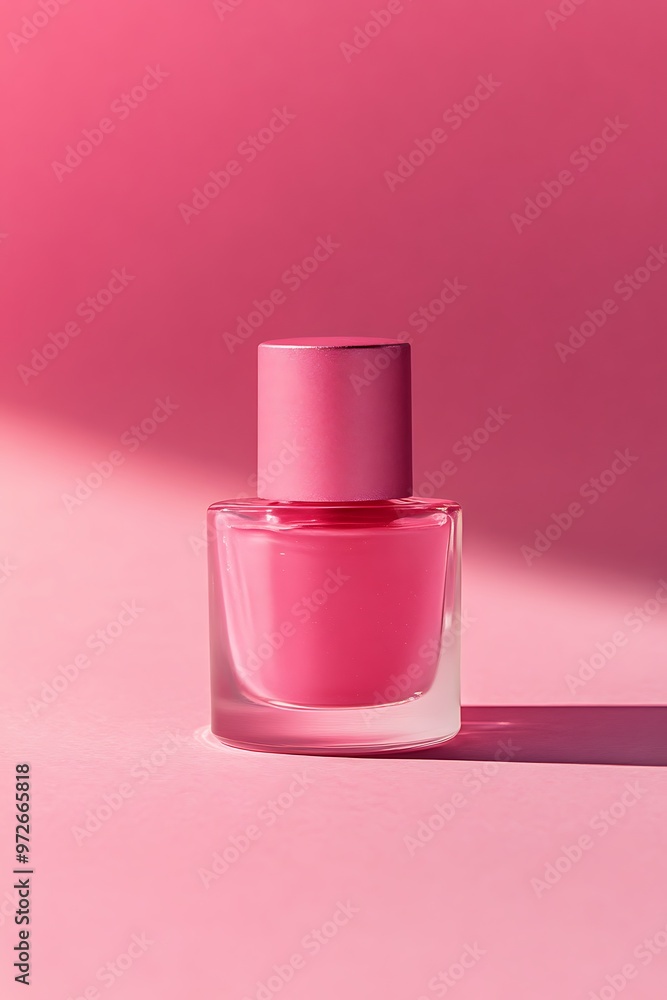 Pretty Pink Nail Polish Mockup Pretty Pink Nail Polish Mockup