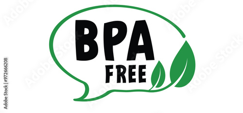 Stop, no BPA free, Bisfenol A. Bottles are made from alternative materials, chemical used to harden and strengthen plastic that does not contain any harmful chemical. Non toxic plastic, eco package. 