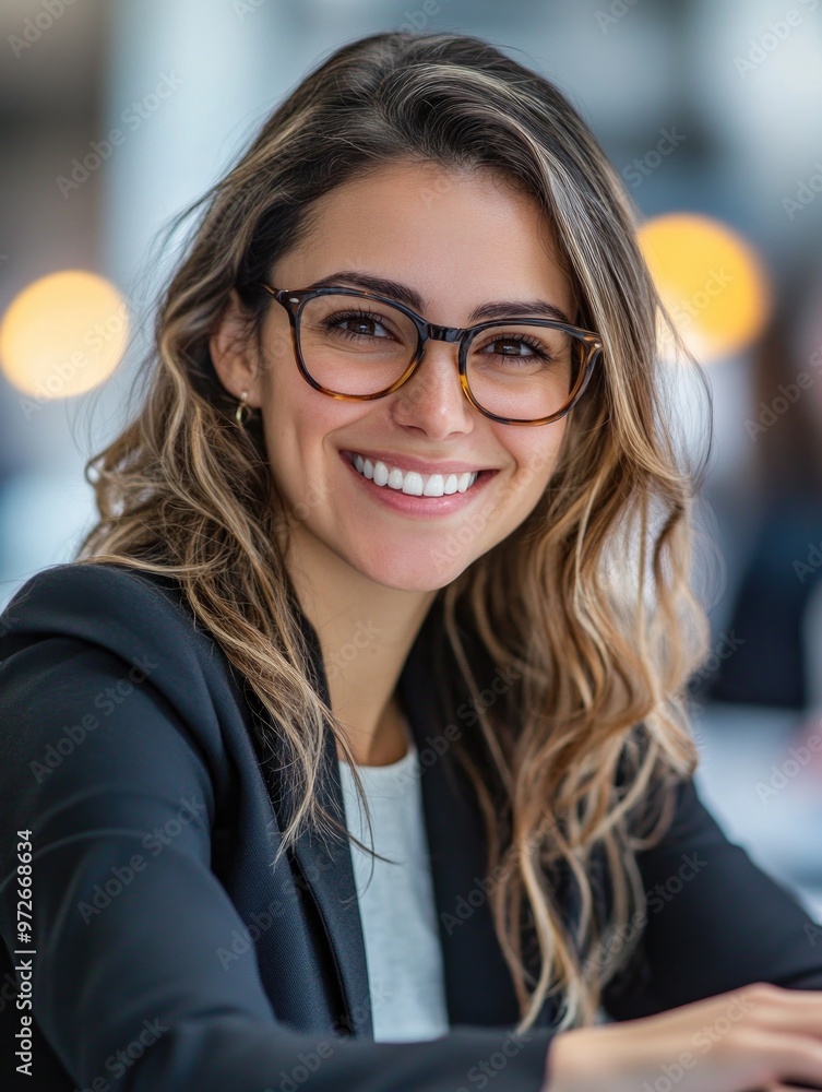 Smiling Professional Woman in Business Casual Smiling Professional Woman in Business Casual