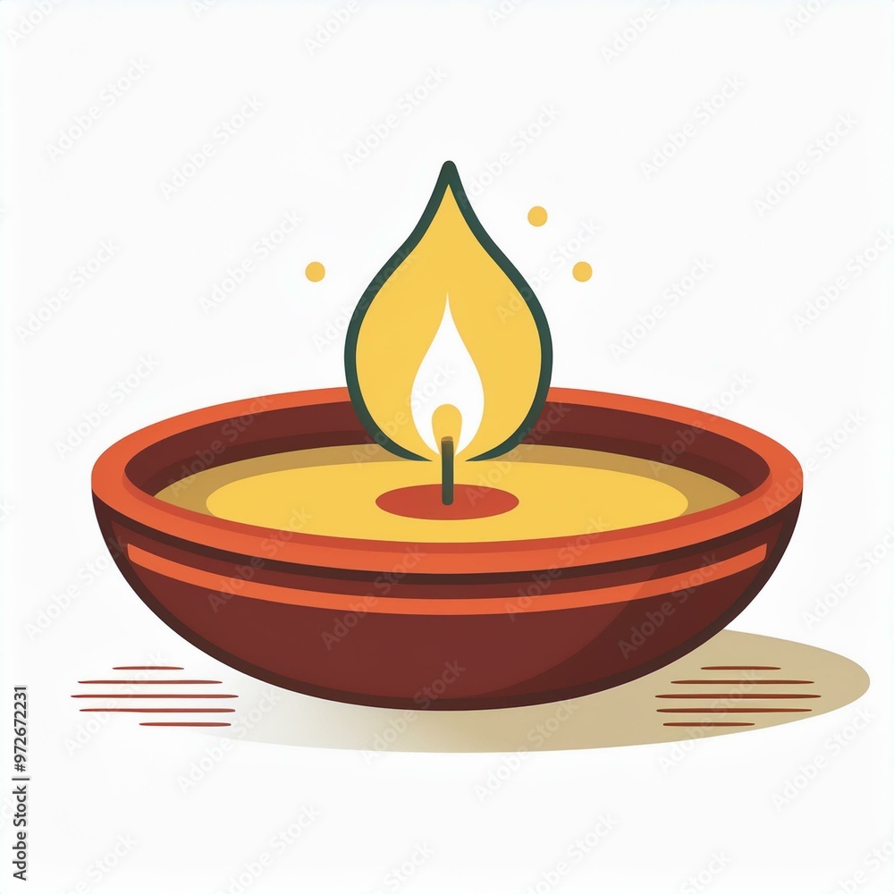 Happy Diwali diya lamp, Indian festival of lights Happy Diwali diya lamp, Indian festival of lights