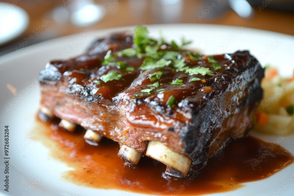 Closeup Black Pepper Steak With The Black Pepper Closeup Black Pepper Steak With The Black Pepper