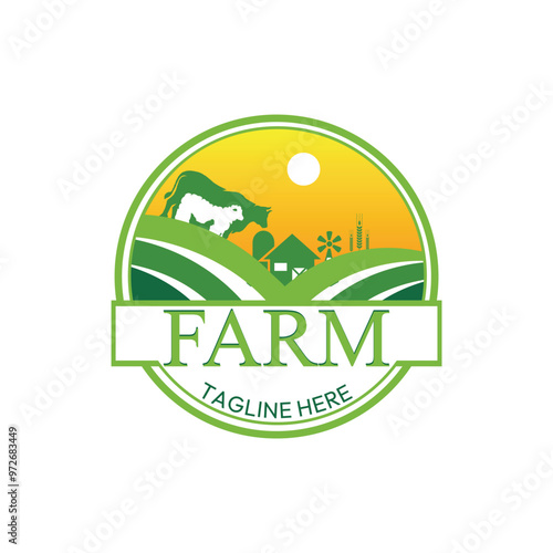 Farmhouse logo, farm fresh logo