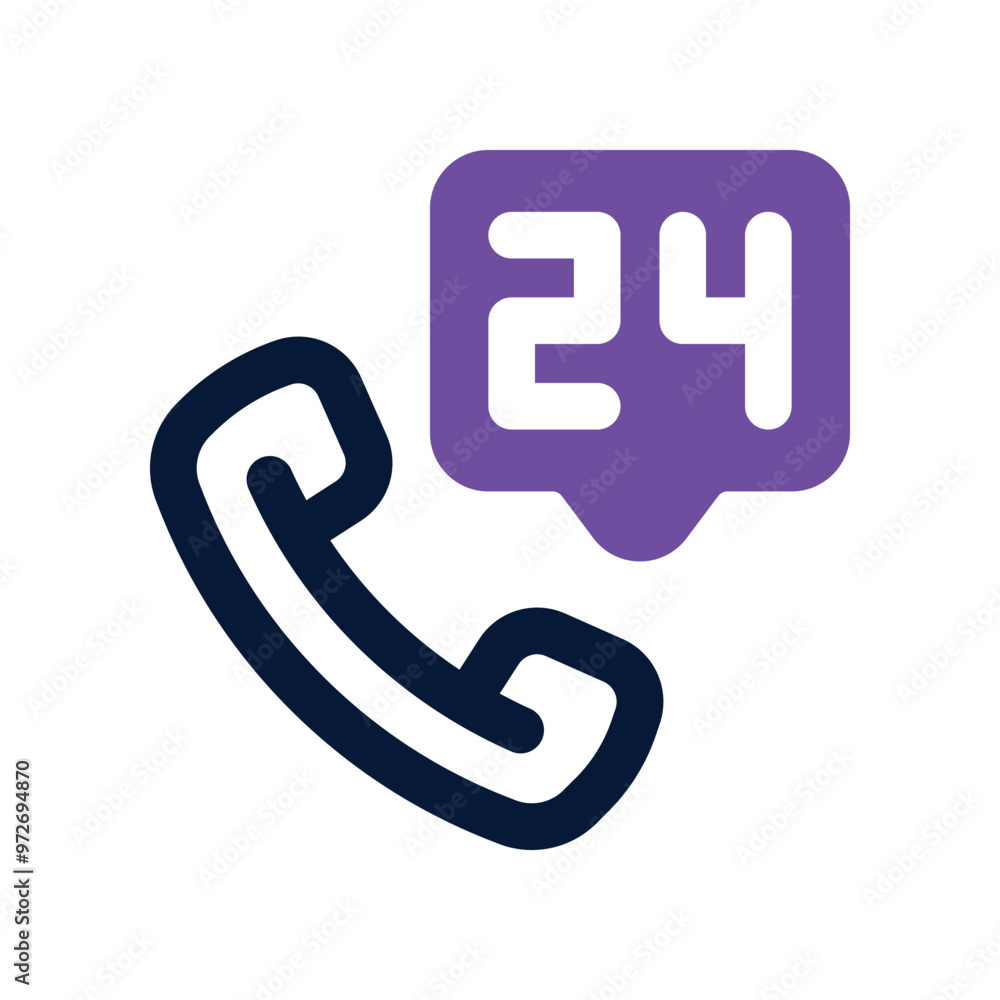 24 hours icon. vector dual tone icon for your website, mobile, presentation, and logo design. 24 hours icon. vector dual tone icon for your website, mobile, presentation, and logo design.