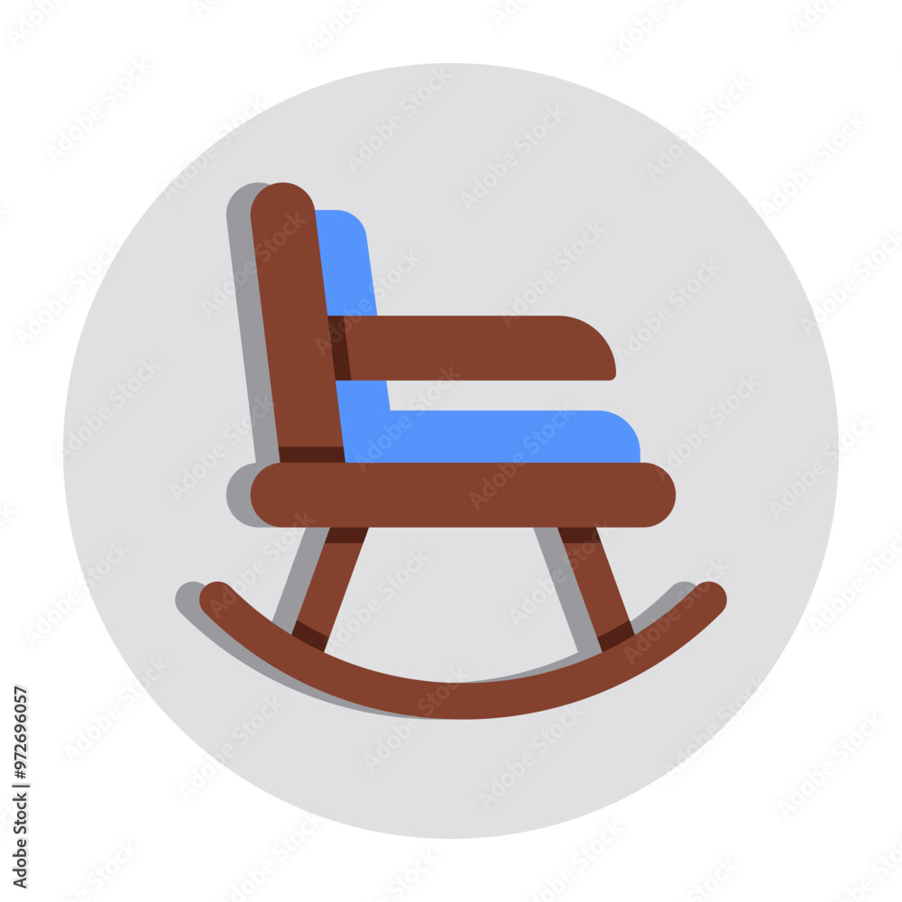 Premium download icon of rocking chair Premium download icon of rocking chair
