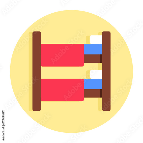 Premium download icon of bunk bed