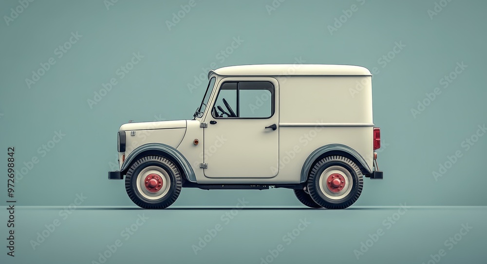 Classic White Truck, Modernity Classic White Truck, Modernity