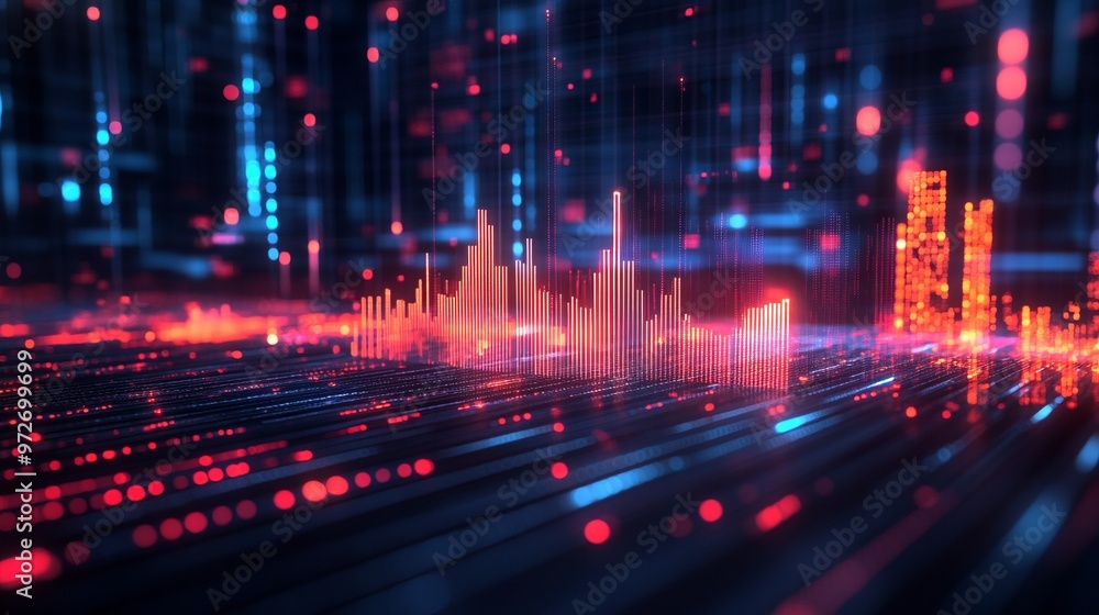 The image features digital financial graphs and charts with data points, illustrating analytical tools used for financial forecasting and economic evaluations. The image features digital financial graphs and charts with data points, illustrating analytical tools used for financial forecasting and economic evaluations.