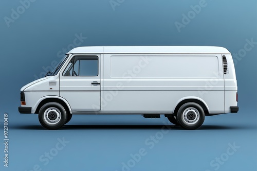 White Van, Delivery, Transportation, Shipping Vehicle