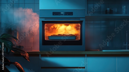 Smart steam ovens cook food quickly and evenly using steam, preserving nutrients and moisture for healthier, tastier meals with enhanced flavor and texture.

 photo