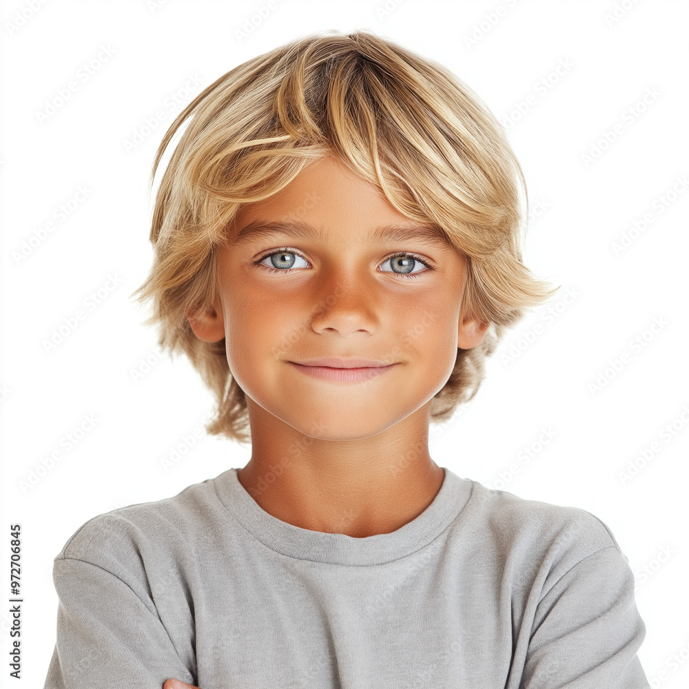 Boy 10 Year Isolated Boy 10 Year Isolated