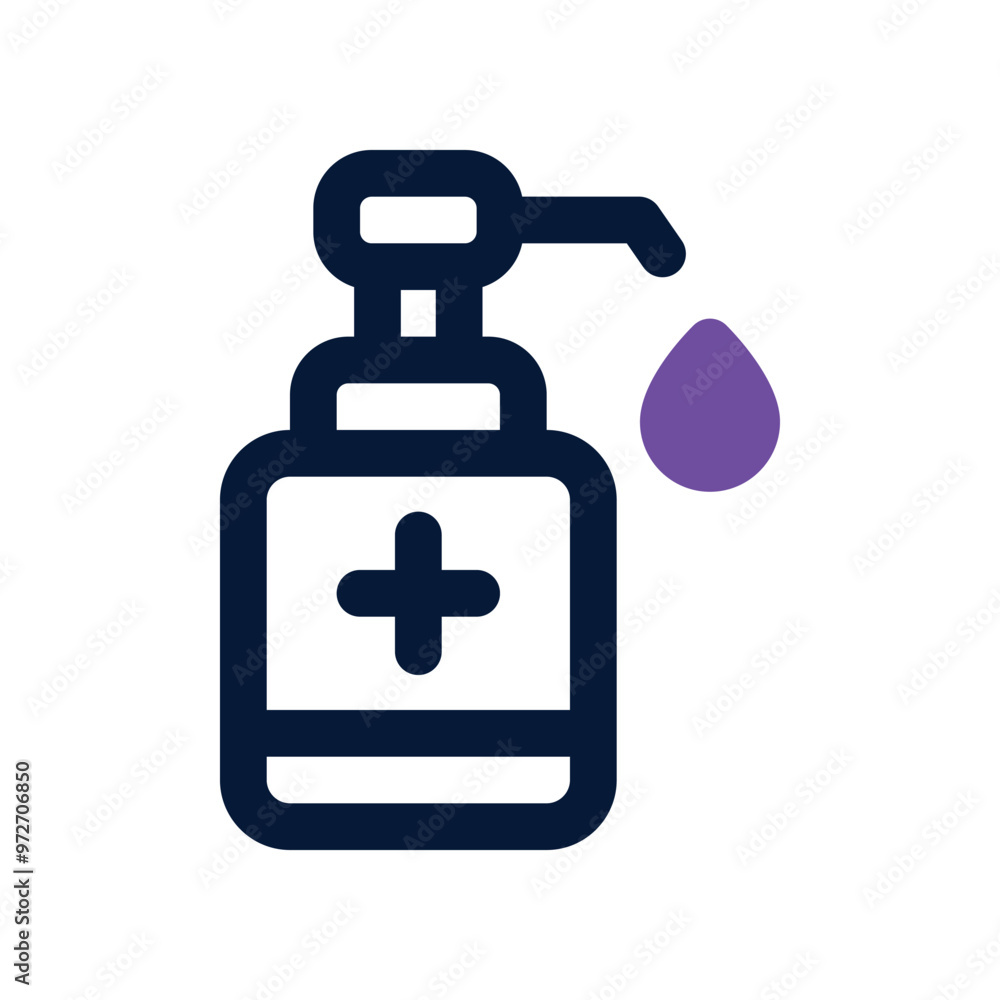 hand sanitizer icon. vector dual tone icon for your website, mobile, presentation, and logo design. hand sanitizer icon. vector dual tone icon for your website, mobile, presentation, and logo design.