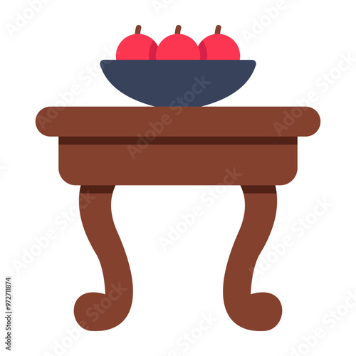 Premium download icon of fruit table