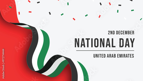 Emirate Background for United Arab Emirates National Days Celebrations