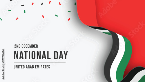 Emirate Background for United Arab Emirates National Days Celebrations