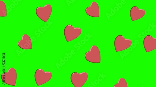 Emoji heart love animation
