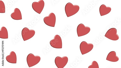 Emoji heart love animation