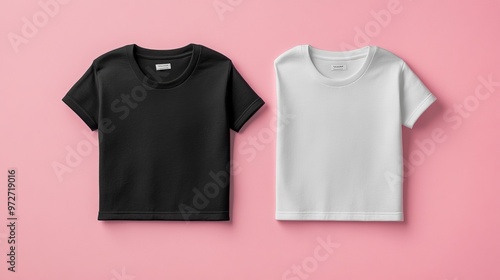 Apparel Flatlay Tshirt Mockup