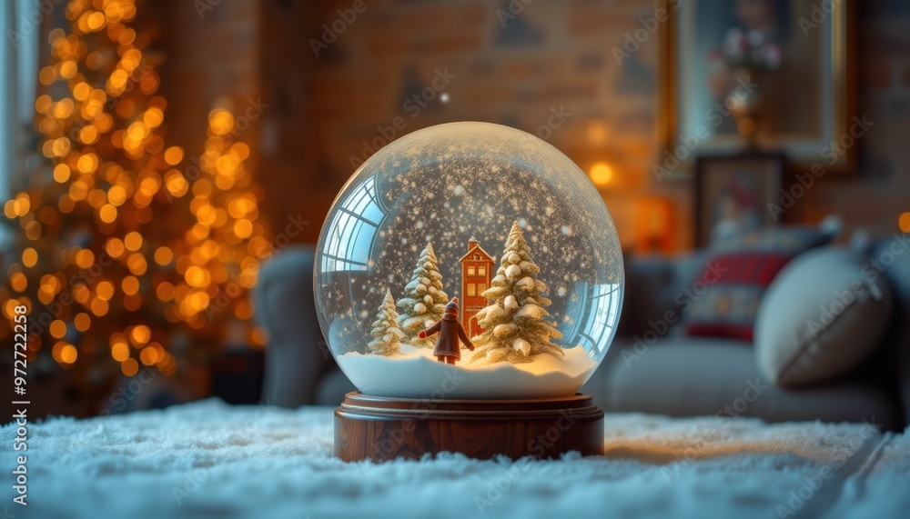 Holiday Snow Globe Holiday Snow Globe