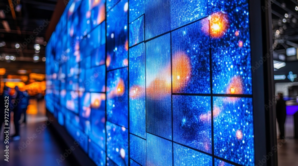 Fototapeta premium Event Led Video Wall Mocku