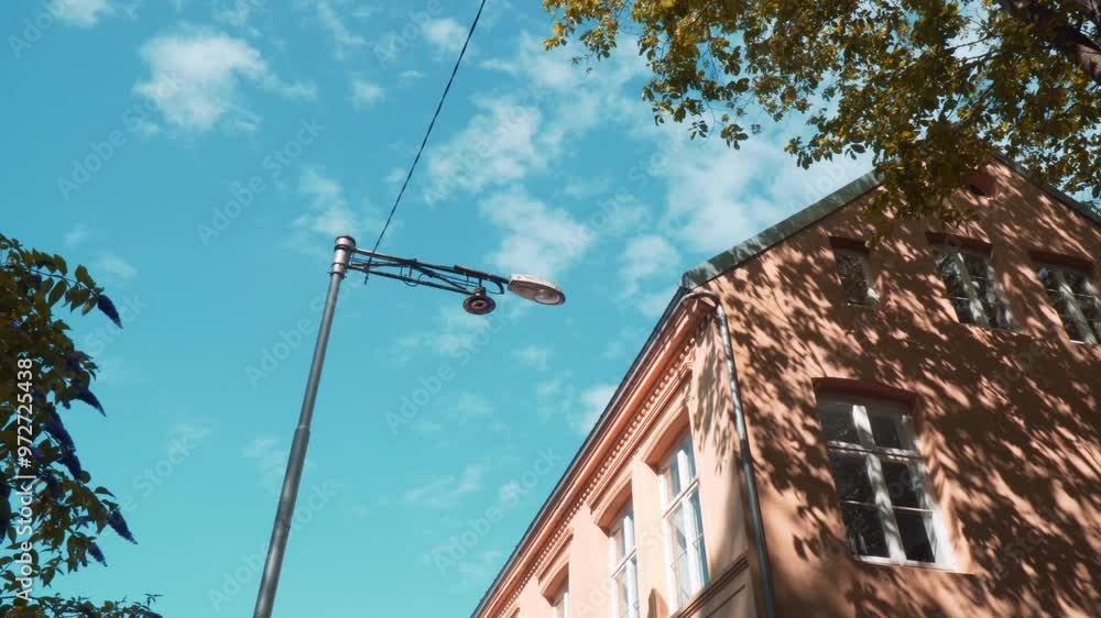 Street Lamp On The Street Street Lamp On The Street