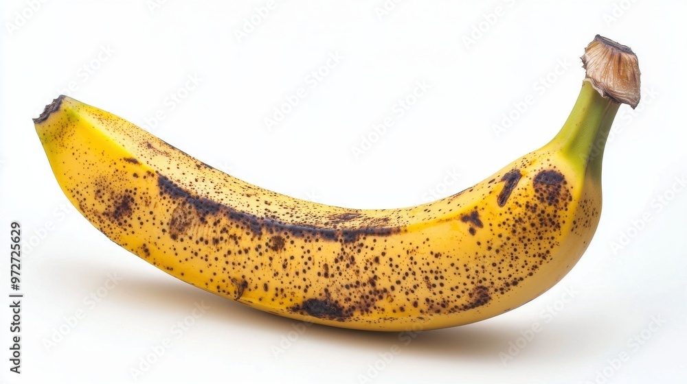Darkened overripe bananas isolated on a white background. Blackened banana peel. Spoiled banana. Darkened overripe bananas isolated on a white background. Blackened banana peel. Spoiled banana.