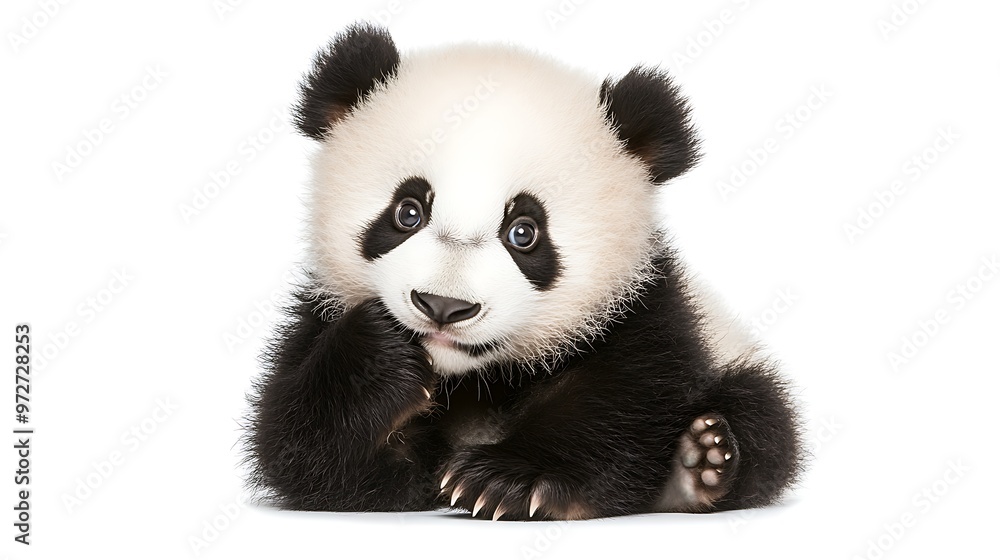 close up of panda close up of panda