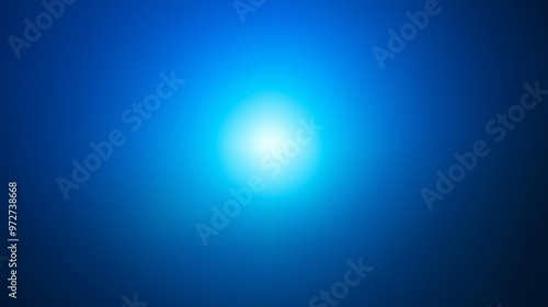 Abstract Radiant Blue Light Background