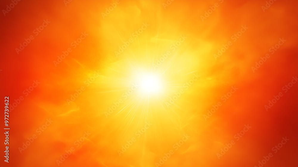 Obraz premium Abstract Fiery Light Burst Background