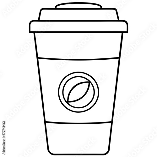 starbucks cup vector illustration