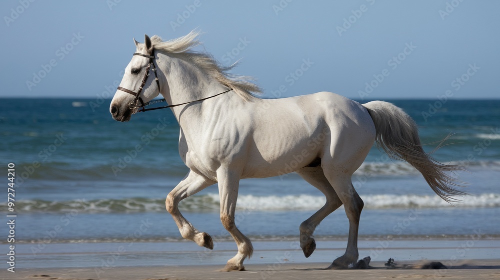 Naklejka premium Horse