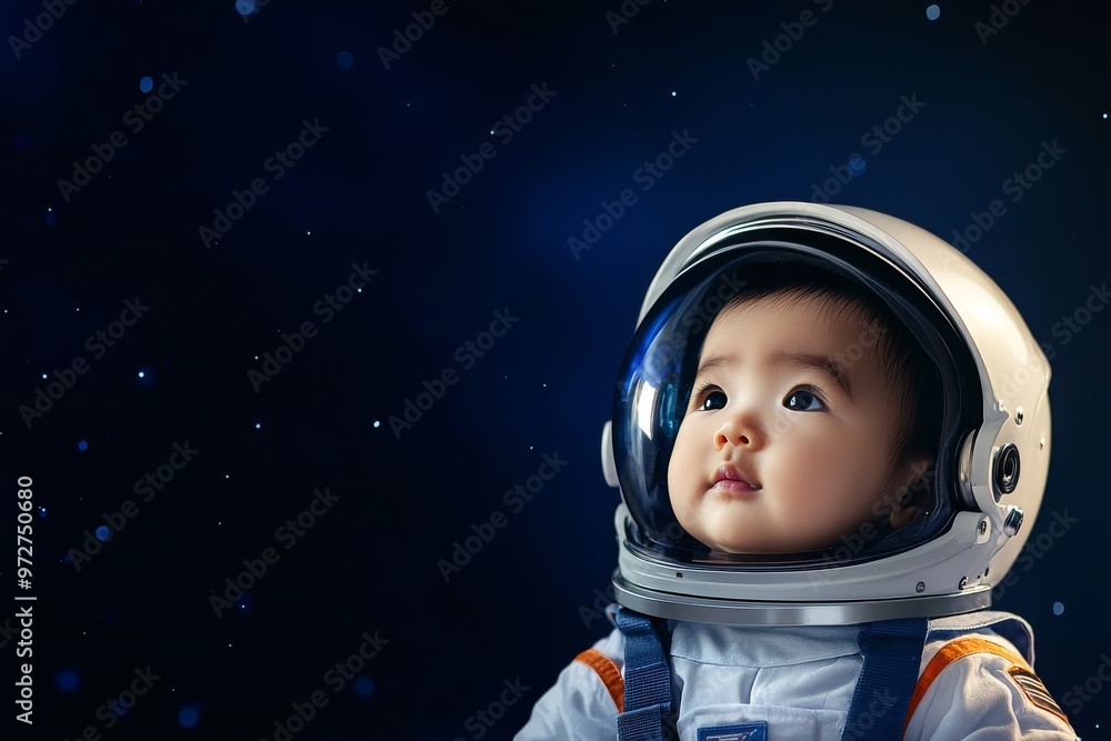 A computer-generated picture image of a small charming child in a fantasy character costume A computer-generated picture image of a small charming child in a fantasy character costume