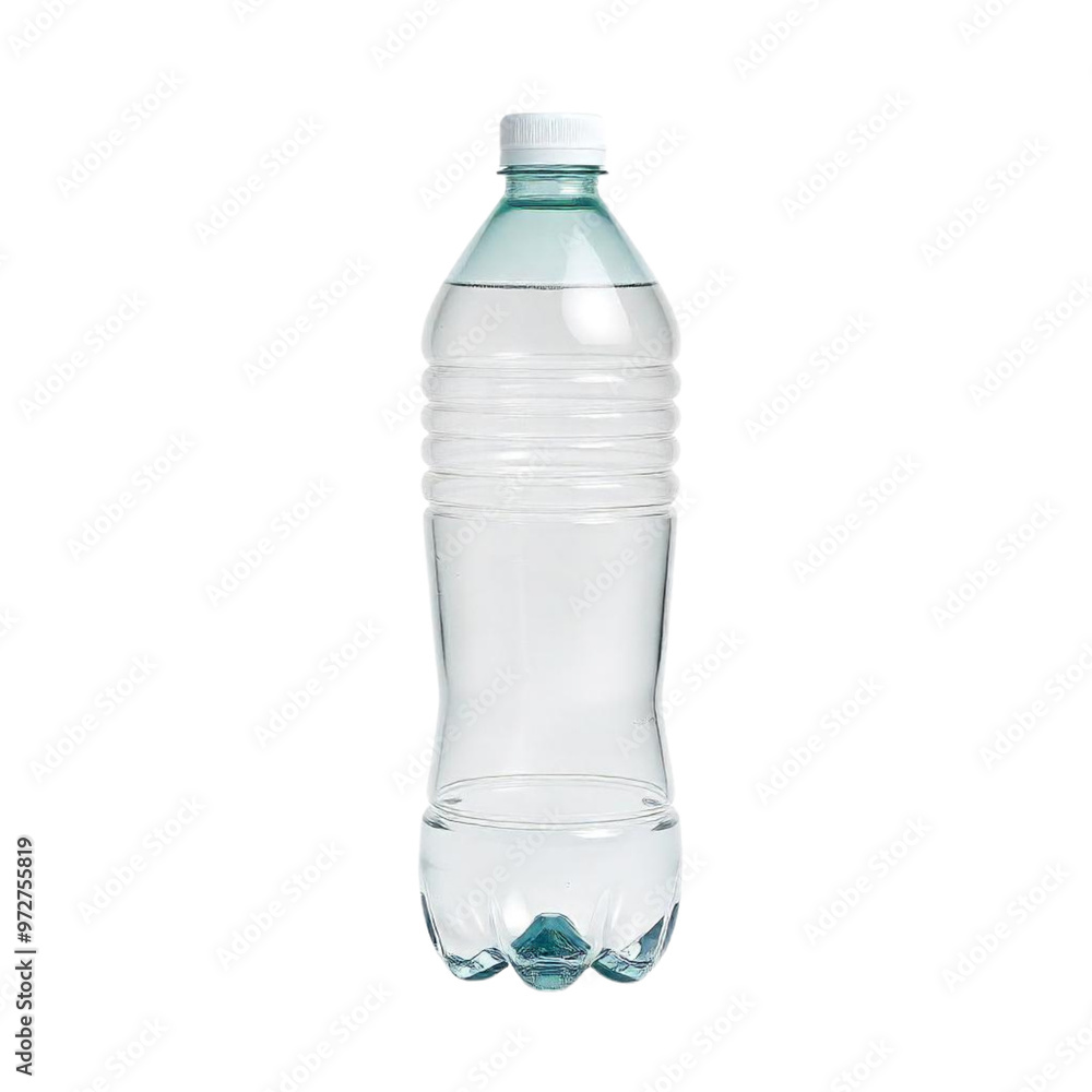 Bottle of mineral water on Isolated transparent background png. generated with AI Bottle of mineral water on Isolated transparent background png. generated with AI